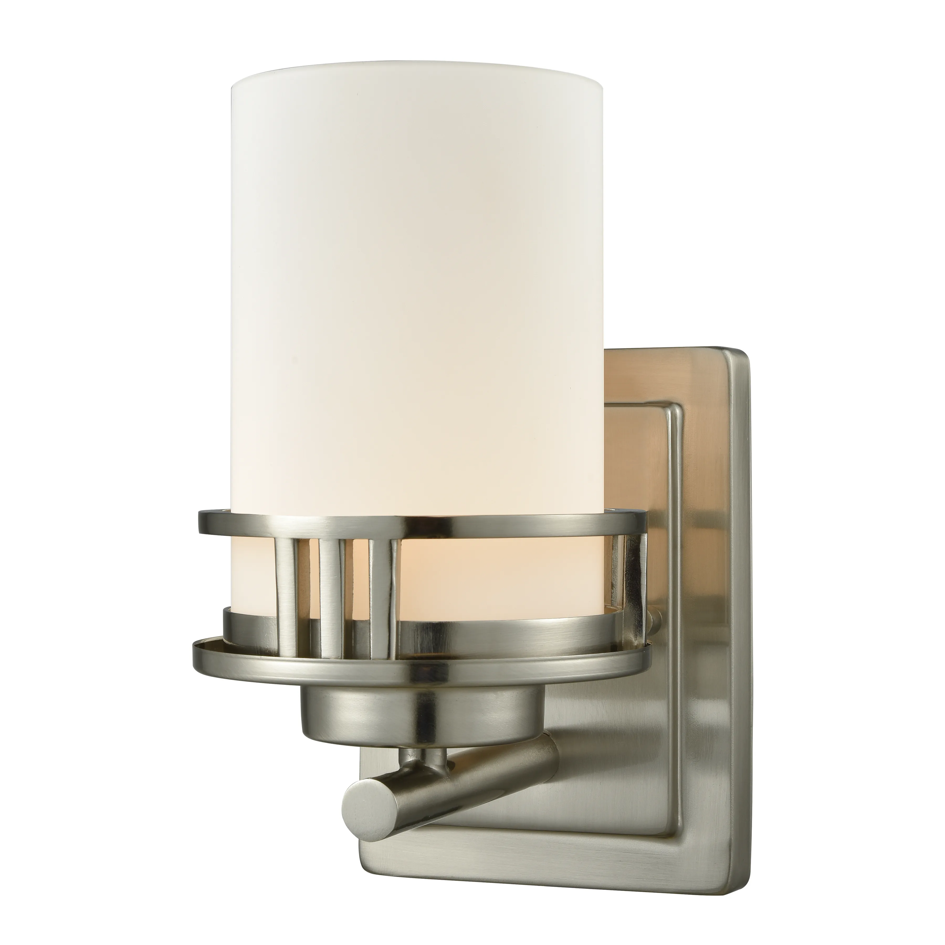 Ravendale 9" High 1-Light Sconce - Brushed Nickel