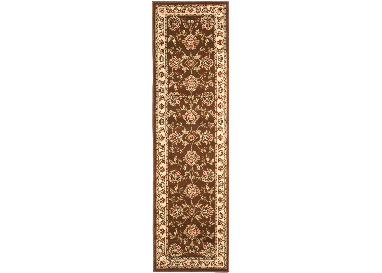 LNH555 BROWN  2'-3' x 10' Runner Rug