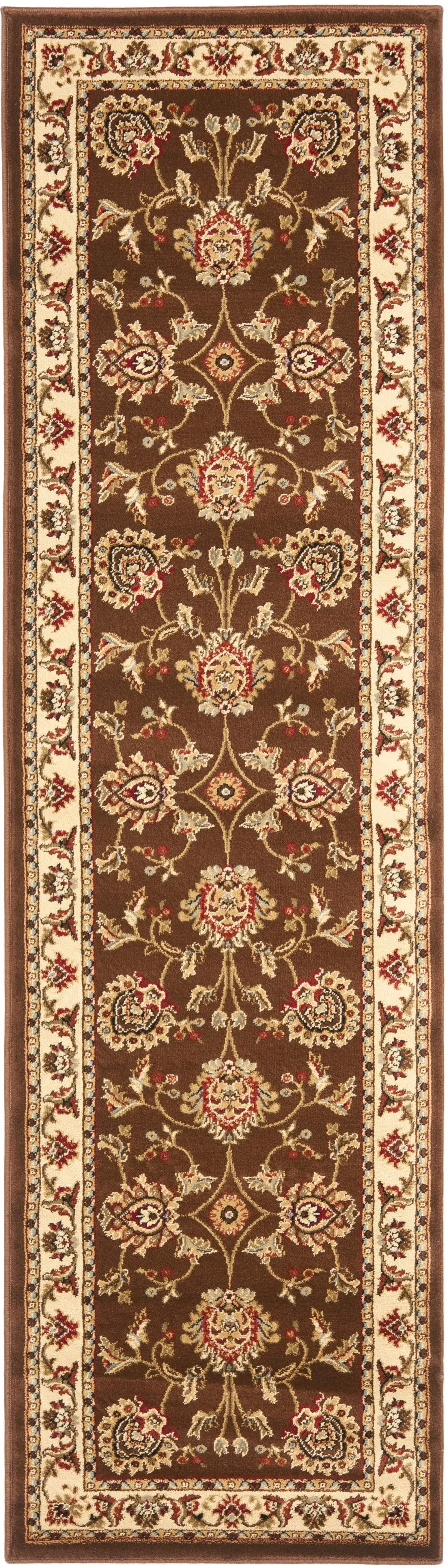 LNH555 BROWN  2'-3' x 10' Runner Rug