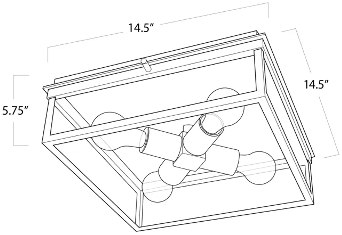 Sydney Indoor/Outdoor Flush Mount