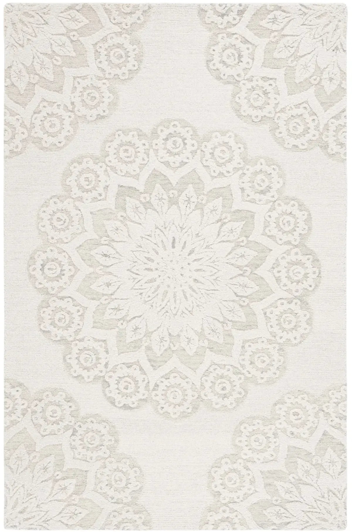 BLOSSOM Hand Tufted 4' x 6' area rug