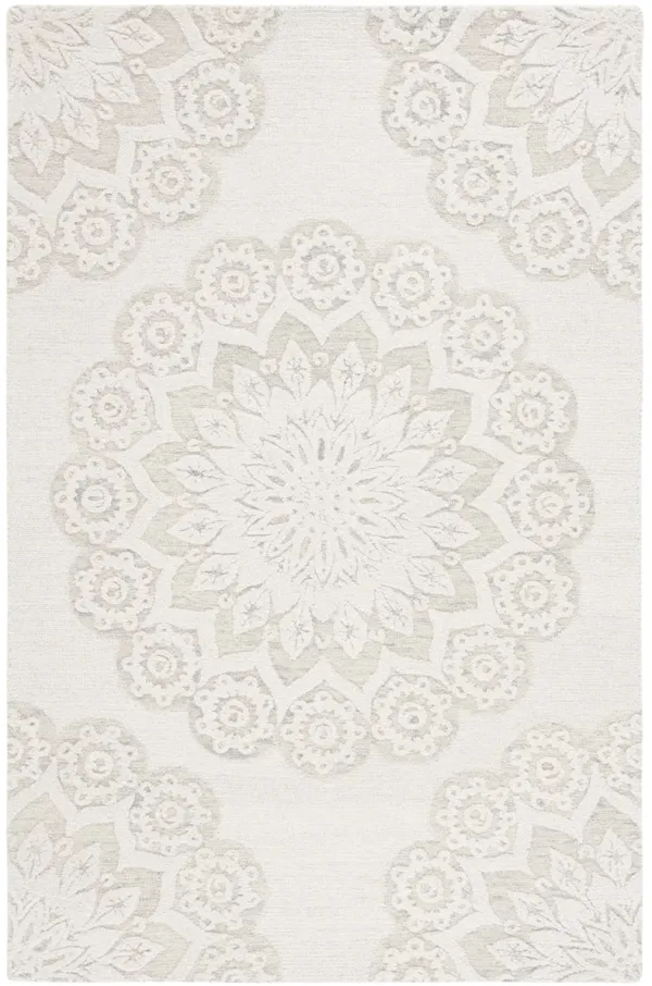 BLOSSOM Hand Tufted 4' x 6' area rug