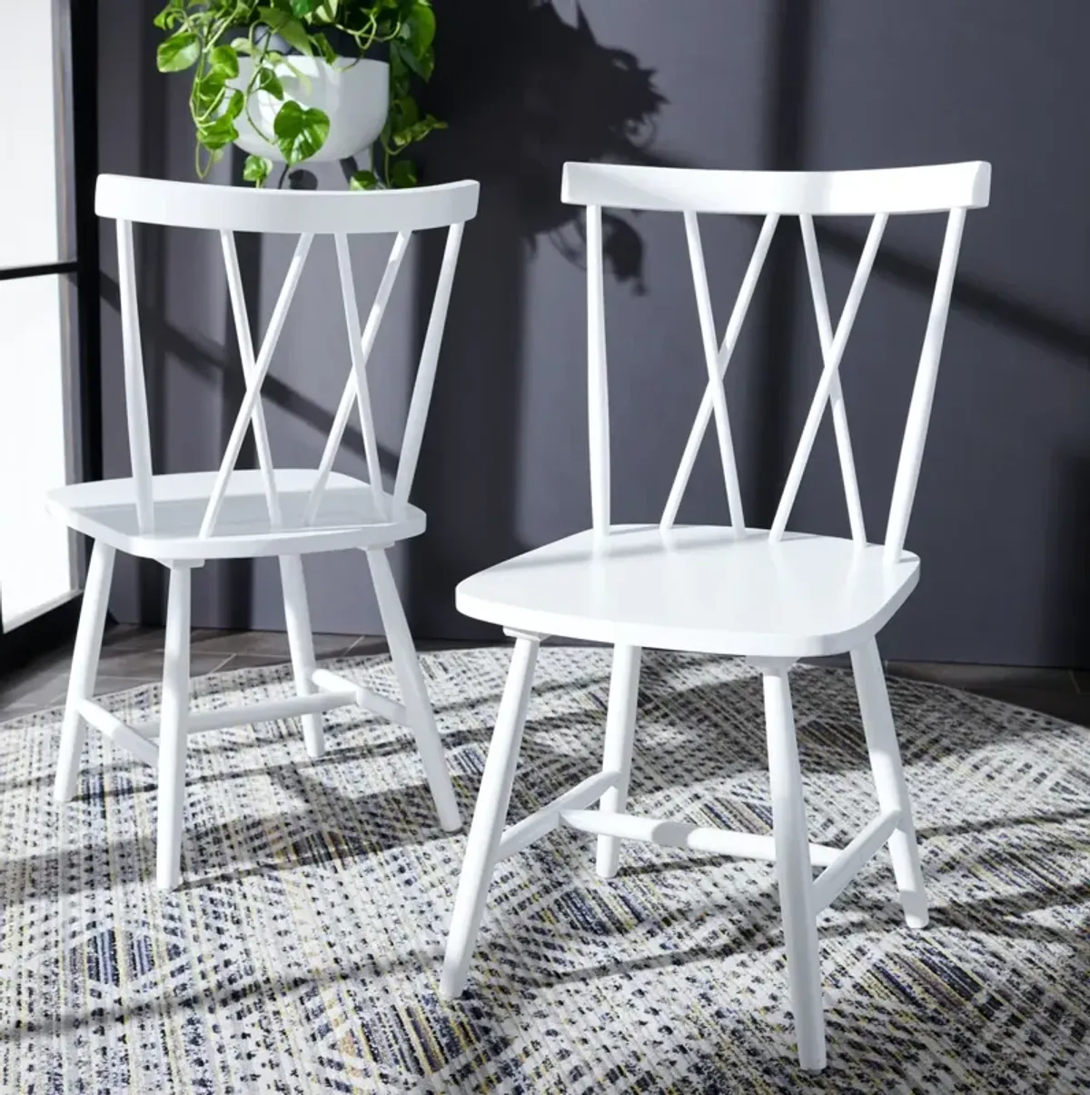 TAYTEN SPINDLE BACK DINING CHAIR - Set of 2