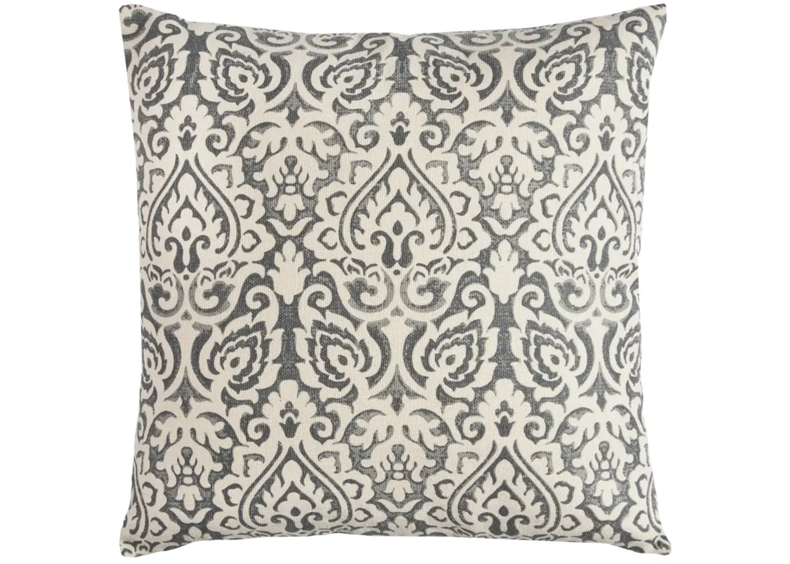 Damask Gray Pillow