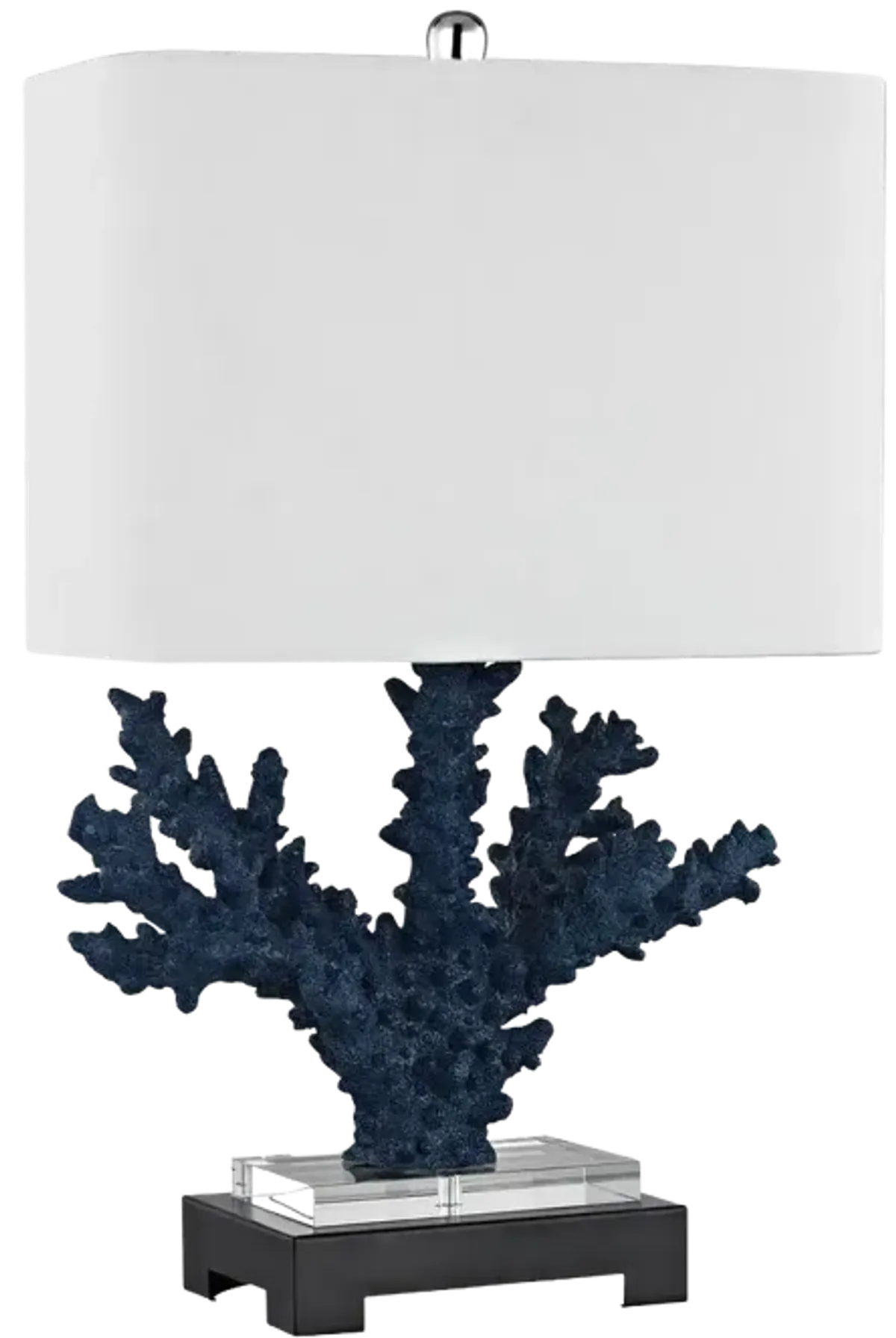 Cape Sable 26" High 1-Light Table Lamp - Navy