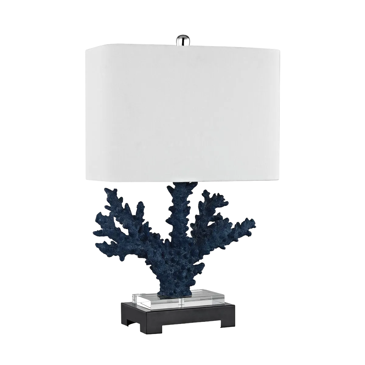 Cape Sable 26" High 1-Light Table Lamp - Navy