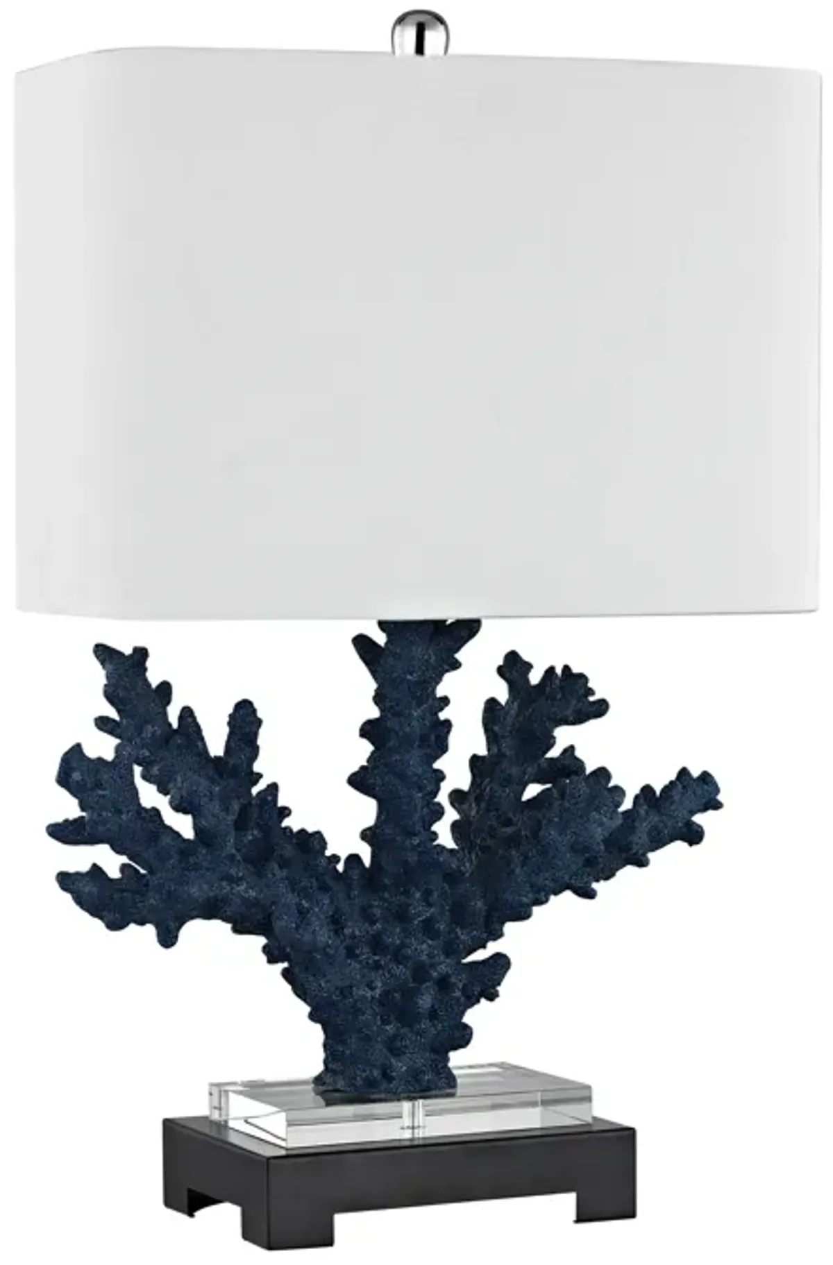 Cape Sable 26" High 1-Light Table Lamp - Navy