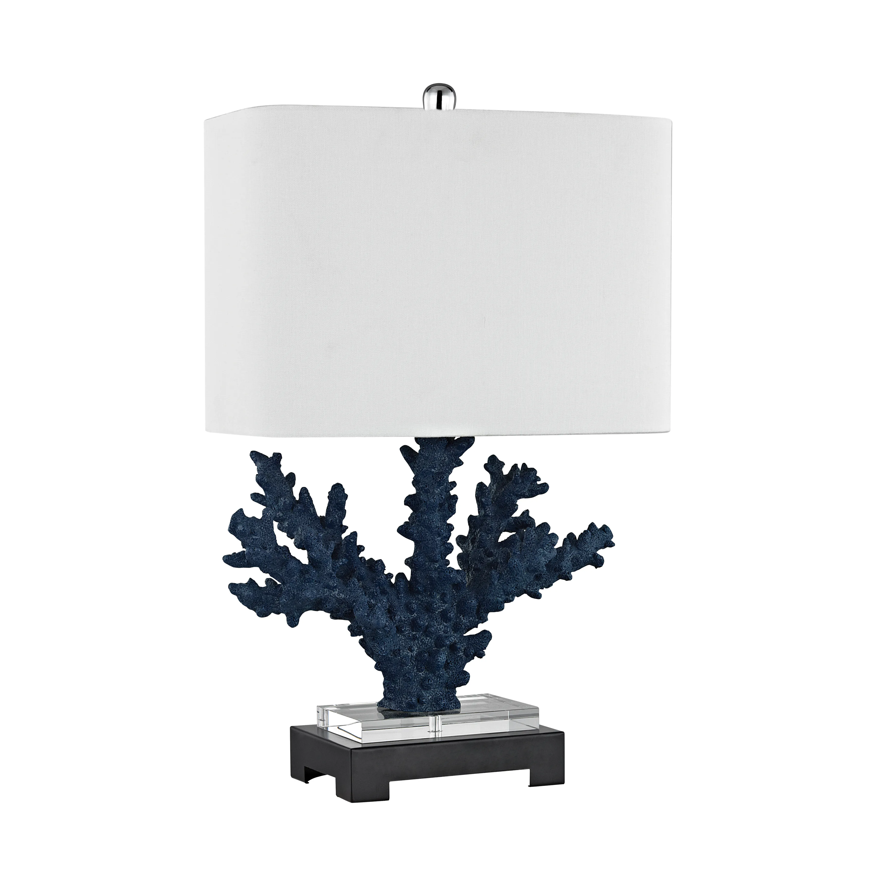 Cape Sable 26" High 1-Light Table Lamp - Navy