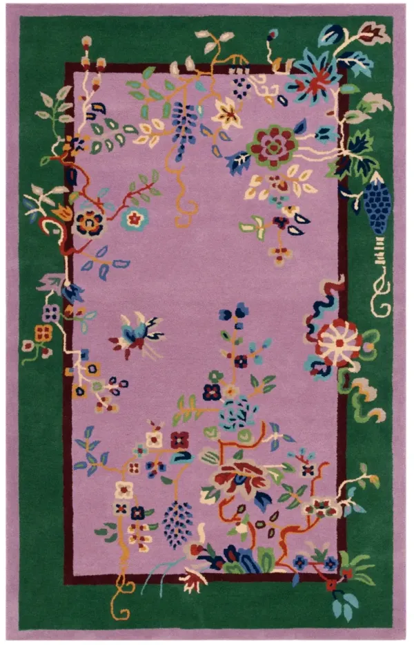 METRO 725 PURPLE  8' x 10' Large Rectangle Rug