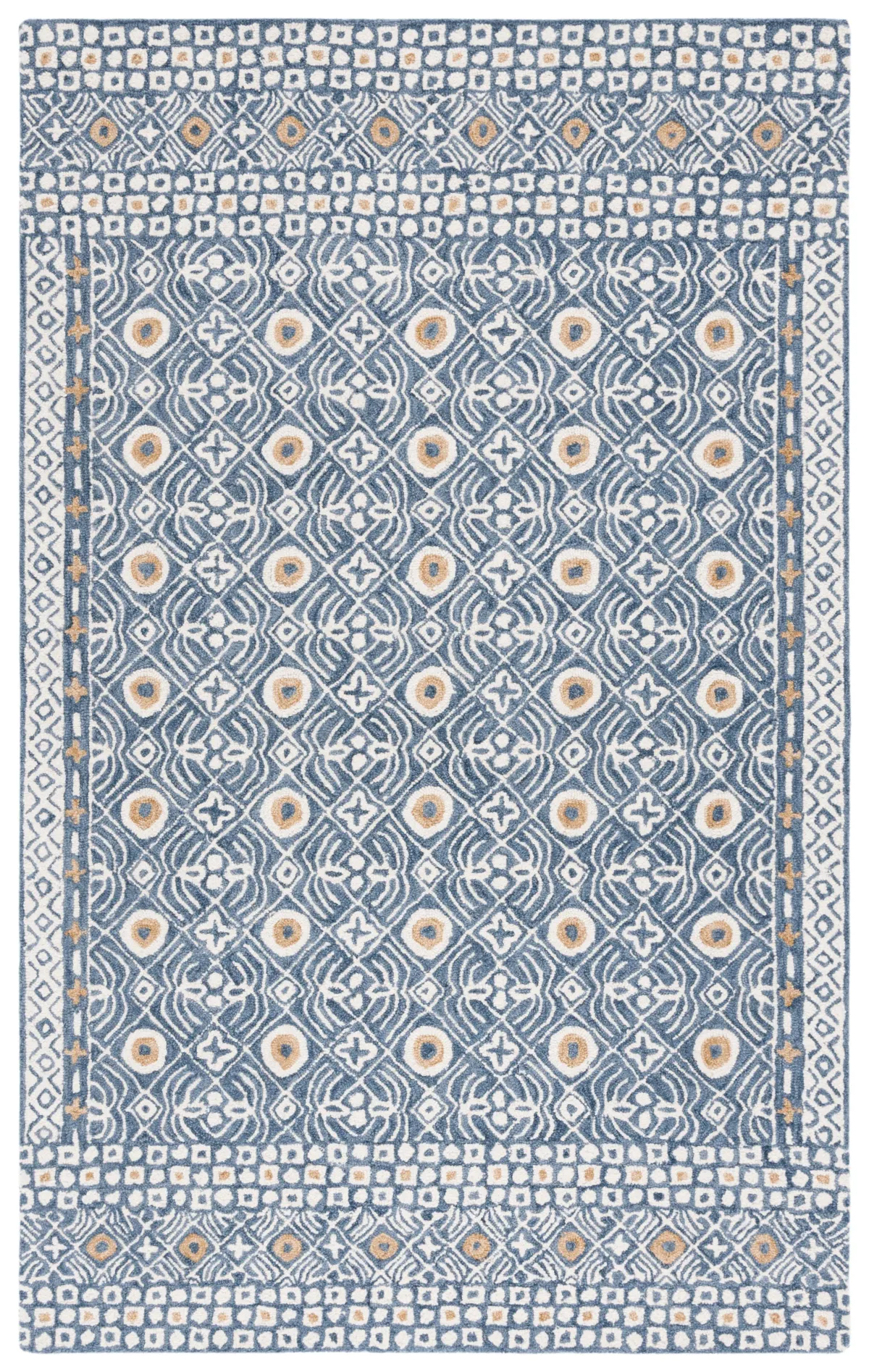 MICRO-LOOP Hand Tufted 5' x 8' area rug