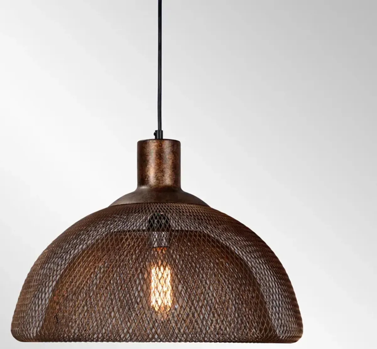 Polaris 18 inch Mesh Pendant by Kosas Home