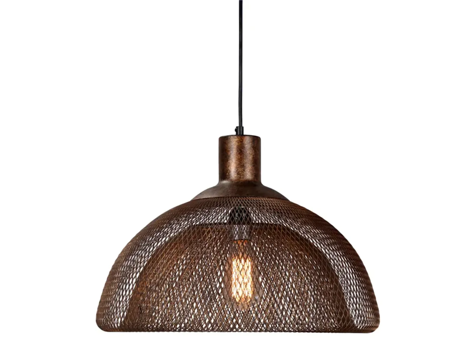 Polaris 18 inch Mesh Pendant by Kosas Home