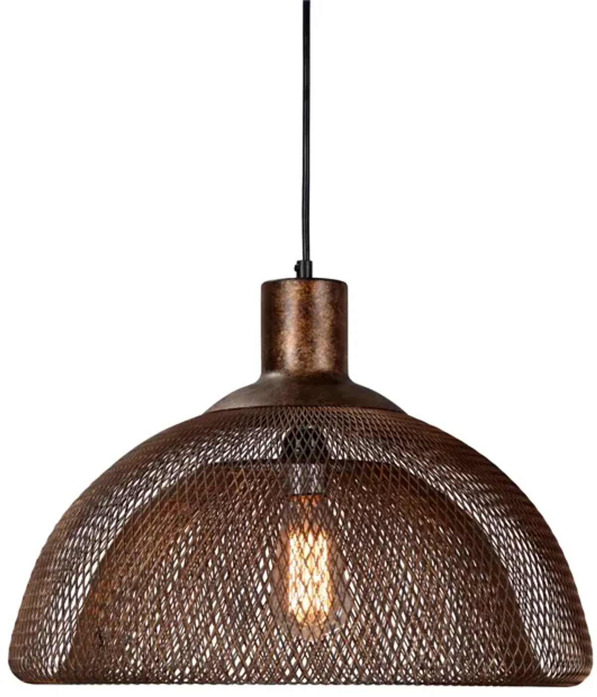 Polaris 18 inch Mesh Pendant by Kosas Home