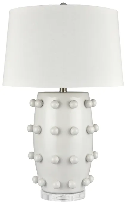 Torny 28" High 1-Light Table Lamp - White