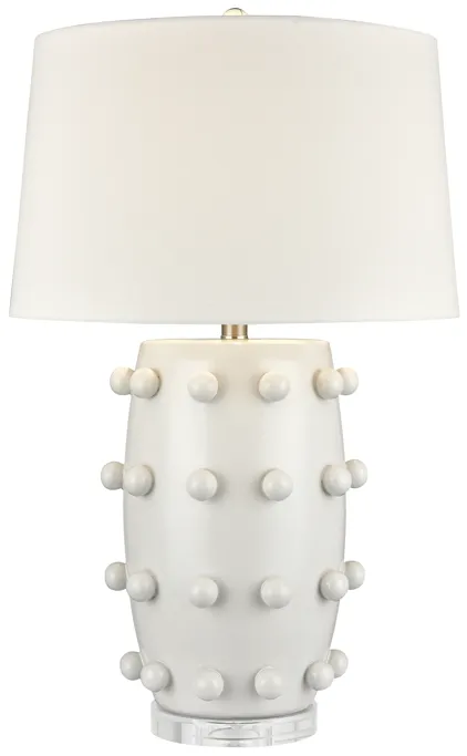 Torny 28" High 1-Light Table Lamp - White