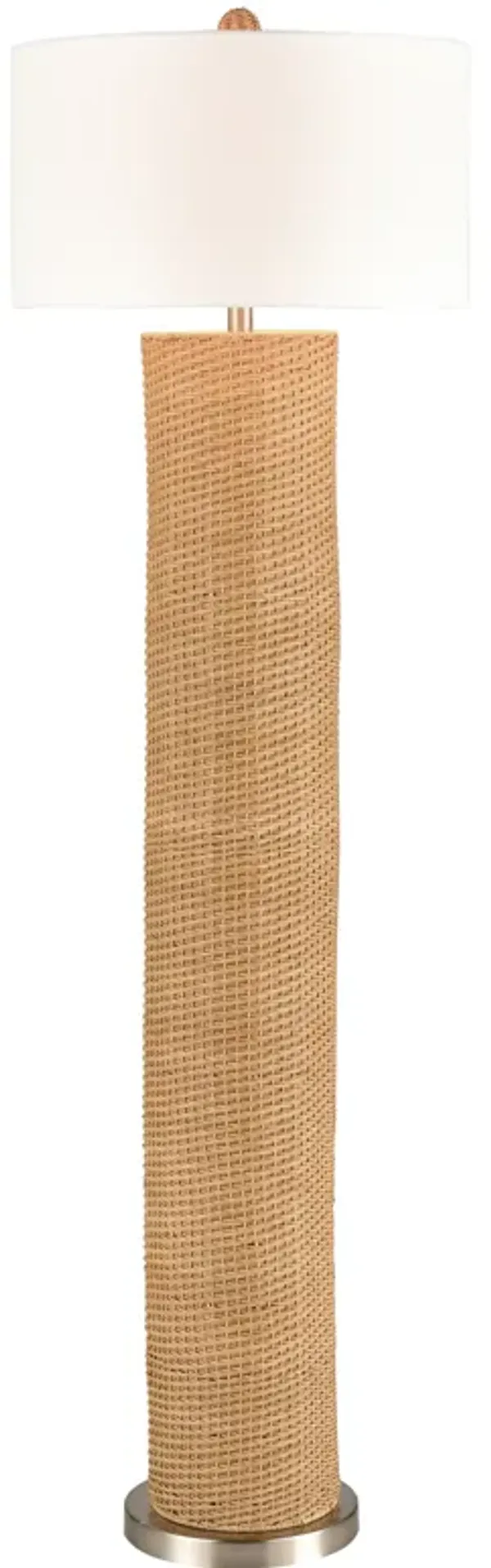 Mulberry Lane 64'' High 1-Light Floor Lamp - Natural - Includes LED Bulb