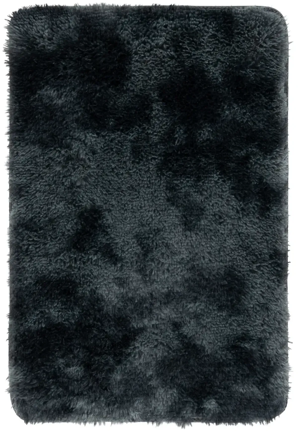 RAINBOW SHAG 100 DARK GREY 8' x 10' Large Rectangle Rug