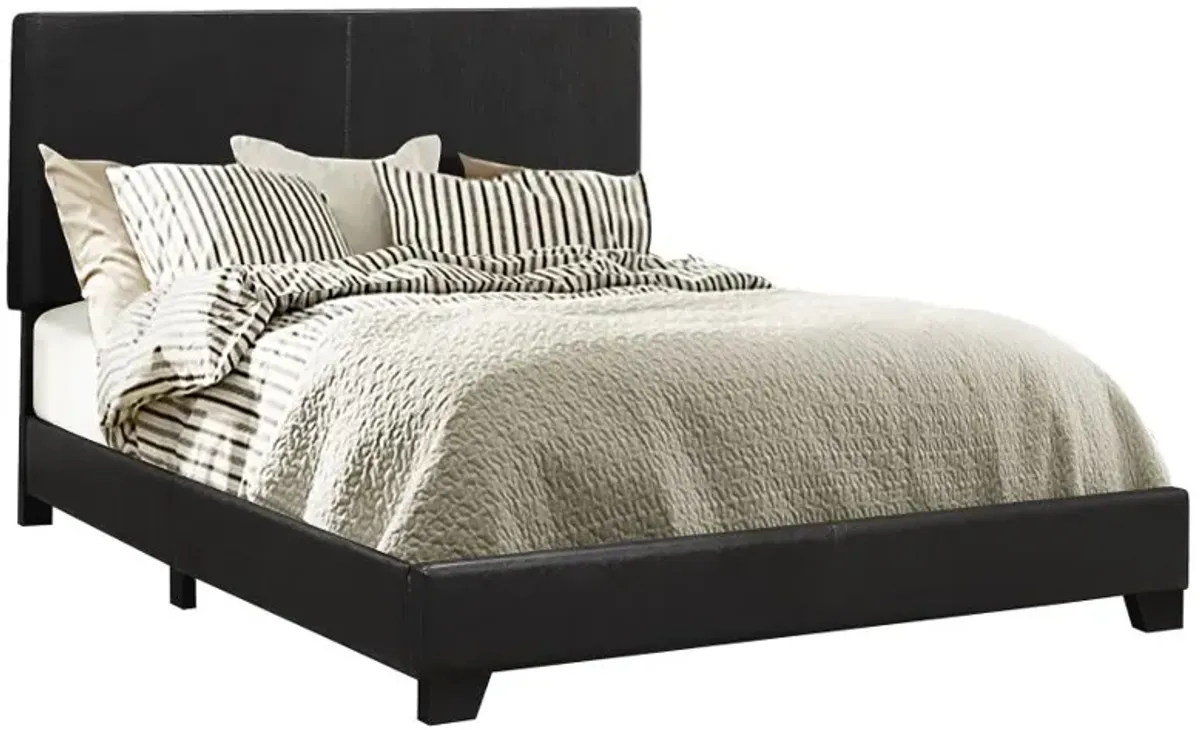 Dorian Upholstered California King Bed Black