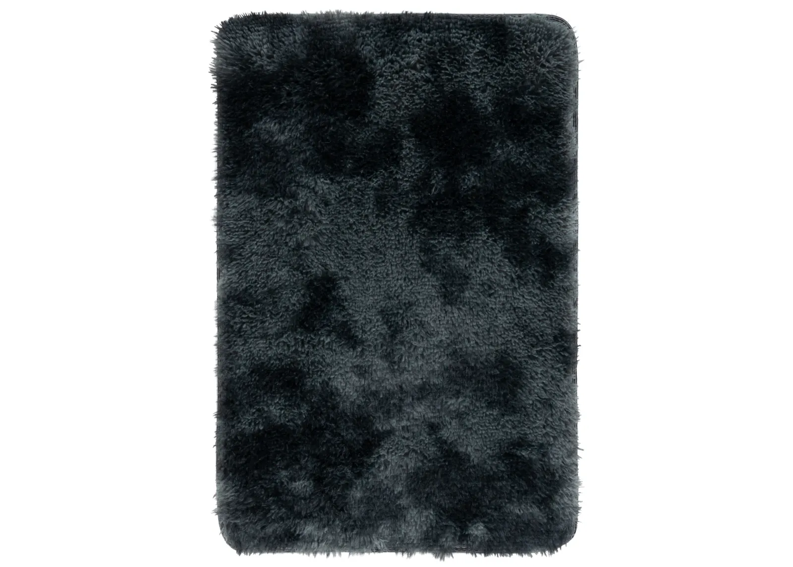 RAINBOW SHAG 100 DARK GREY 8' x 10' Large Rectangle Rug