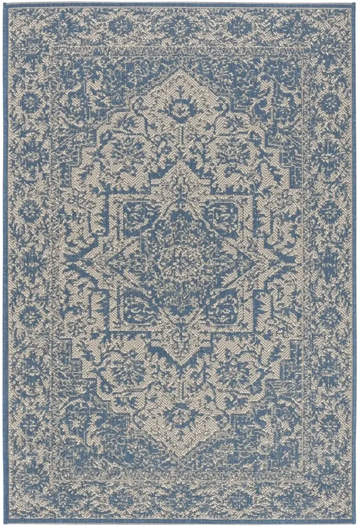 BEACH HOUSE 139 Blue 2'-2' X 4' Accent Rug