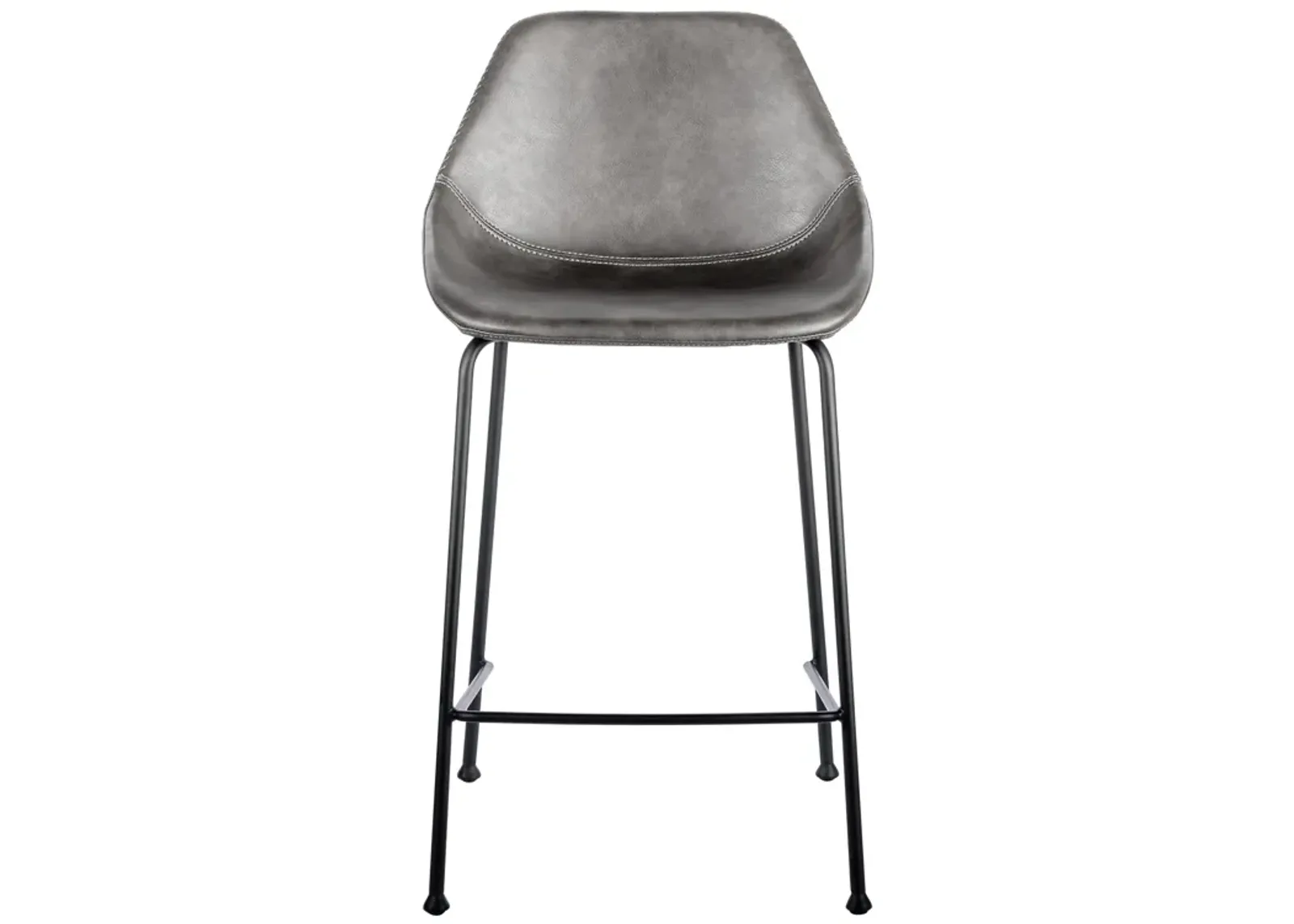 Corinna Counter Stool in Dark Gray - Set of 2