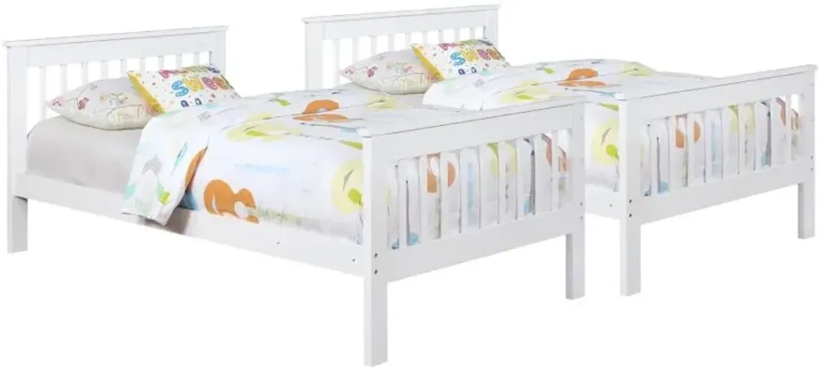 Chapman Twin Over Twin Bunk Bed White