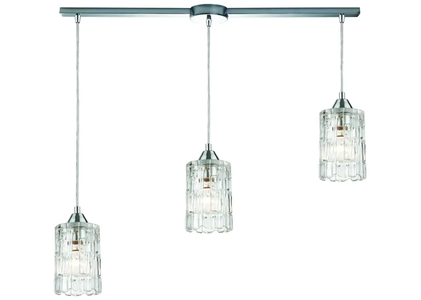 Ezra Configurable Mini Pendant - Polished Chrome