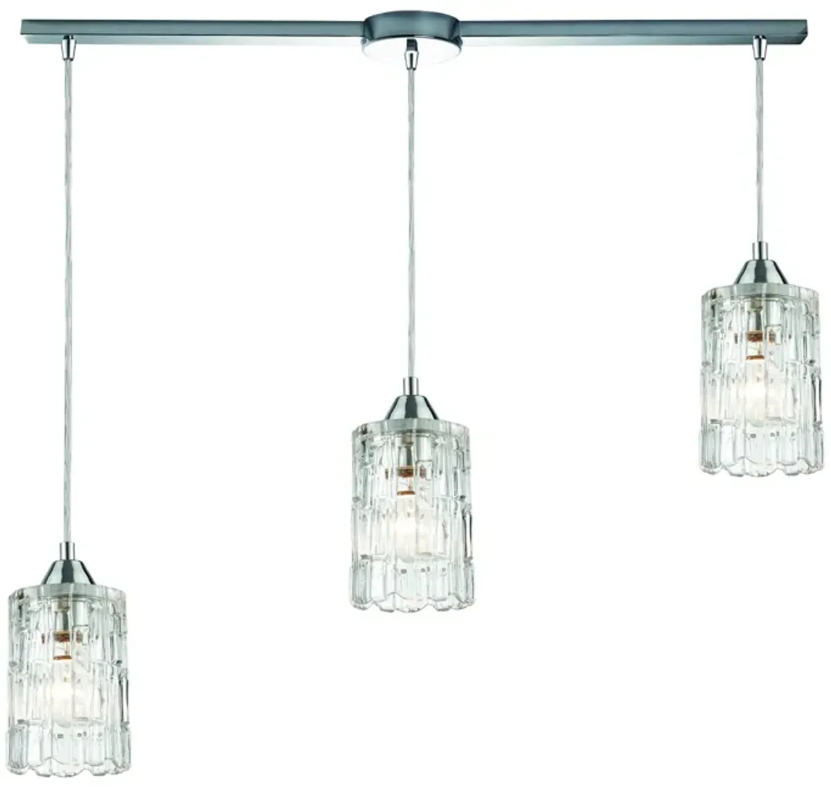 Ezra Configurable Mini Pendant - Polished Chrome