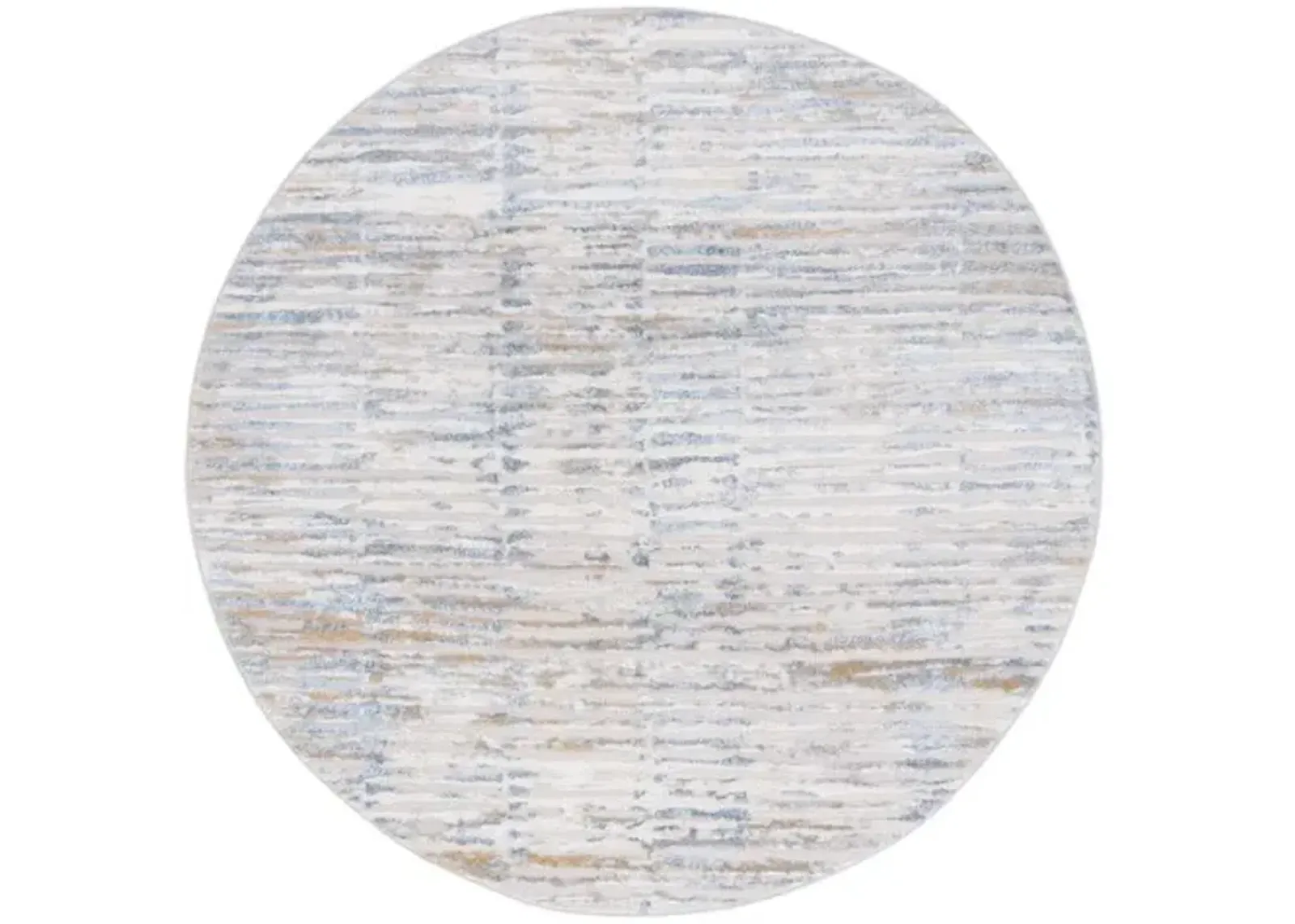 PALMA 360 Grey 6'-7' X 6'-7' Round Round Rug