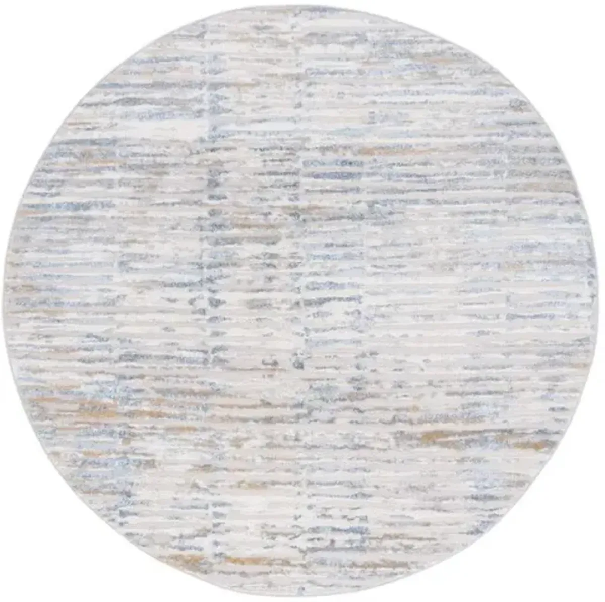 PALMA 360 Grey 6'-7' X 6'-7' Round Round Rug