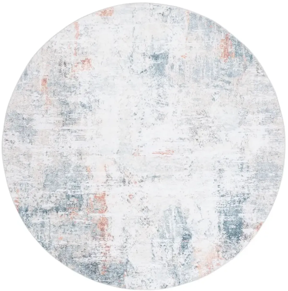 SANTA MONICA 308 IVORY  6' x 6' Round Round Rug