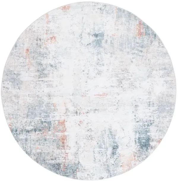 SANTA MONICA 308 IVORY  6' x 6' Round Round Rug