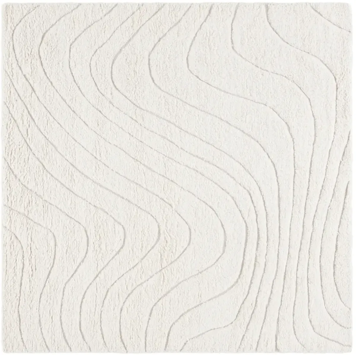 VERMONT 204 IVORY 6' x 6' Square Square Rug