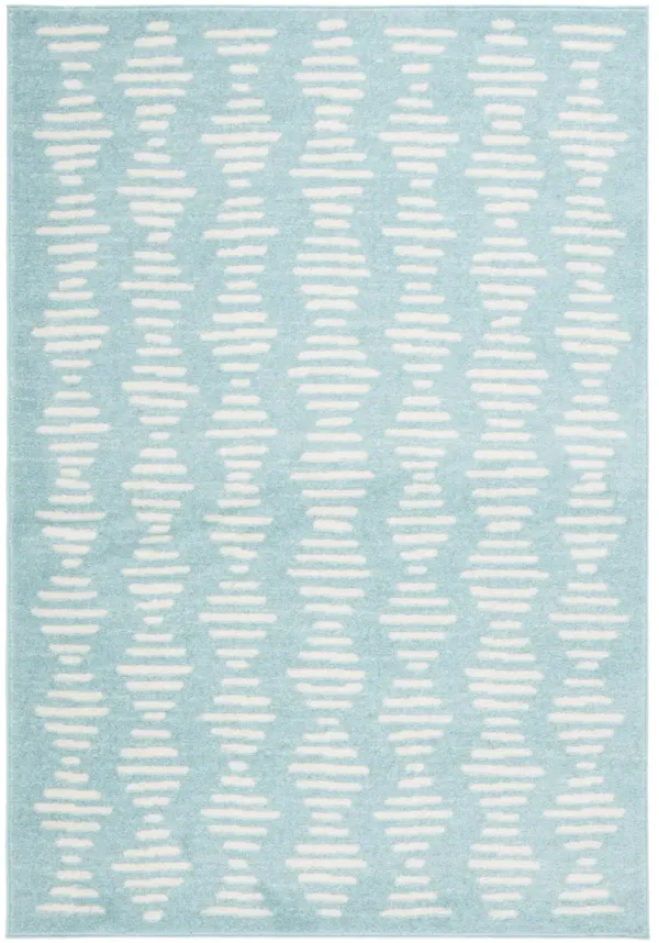 TULUM 644 TURQUOISE  3' x 5' Small Rectangle Rug