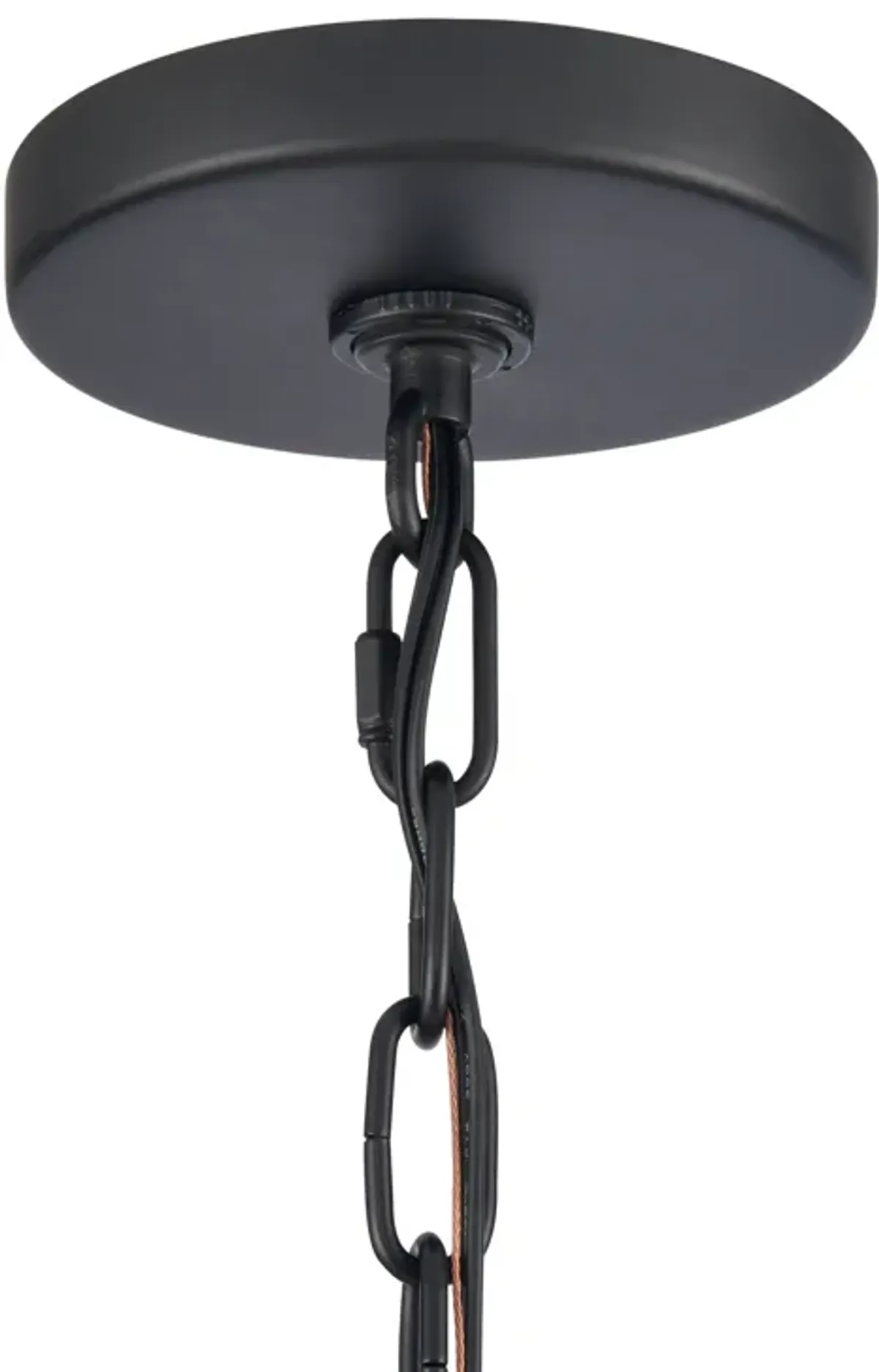 Leo 22'' Wide 4-Light Pendant - Matte Black