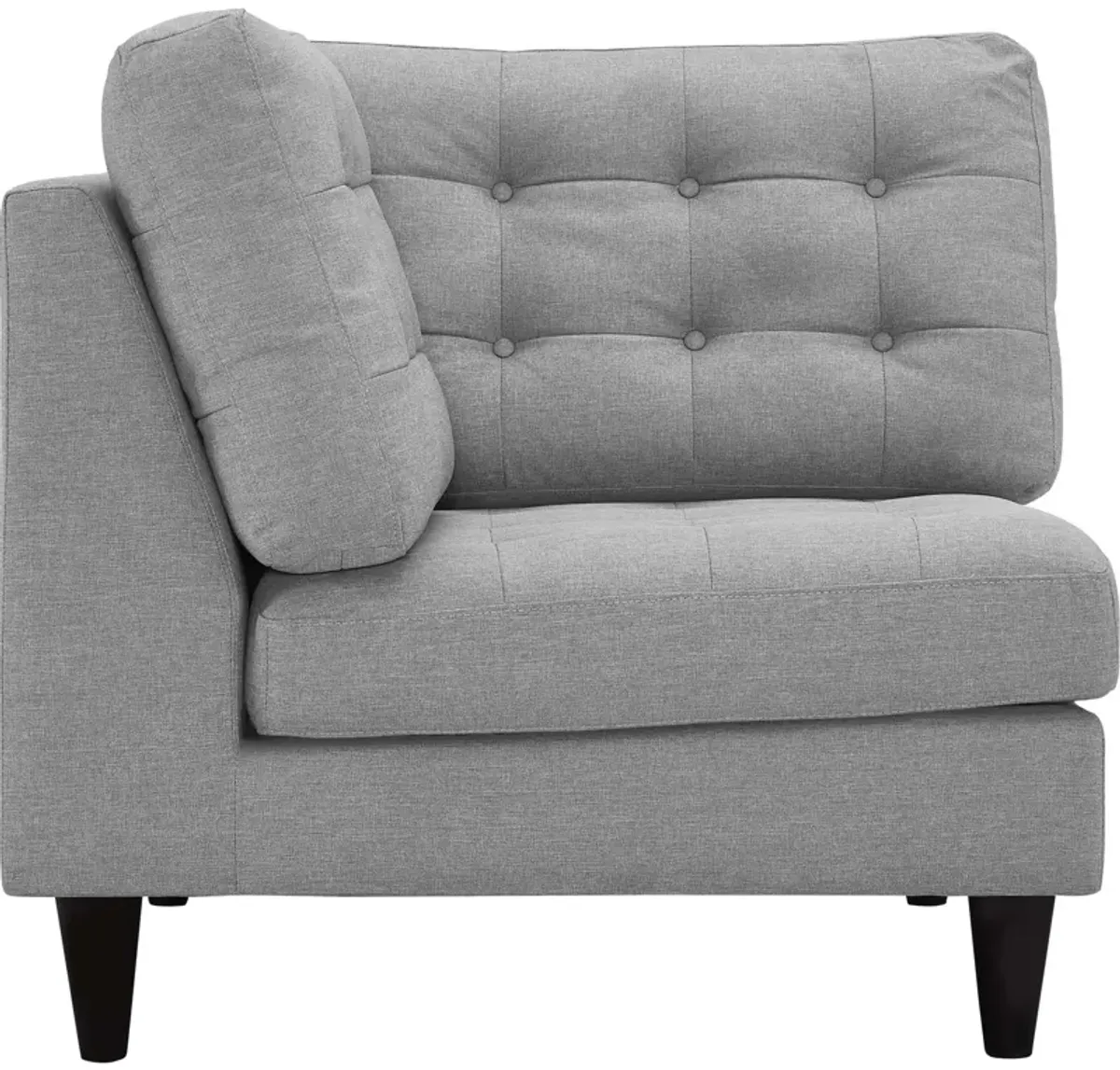 Empress Upholstered Fabric Corner Sofa