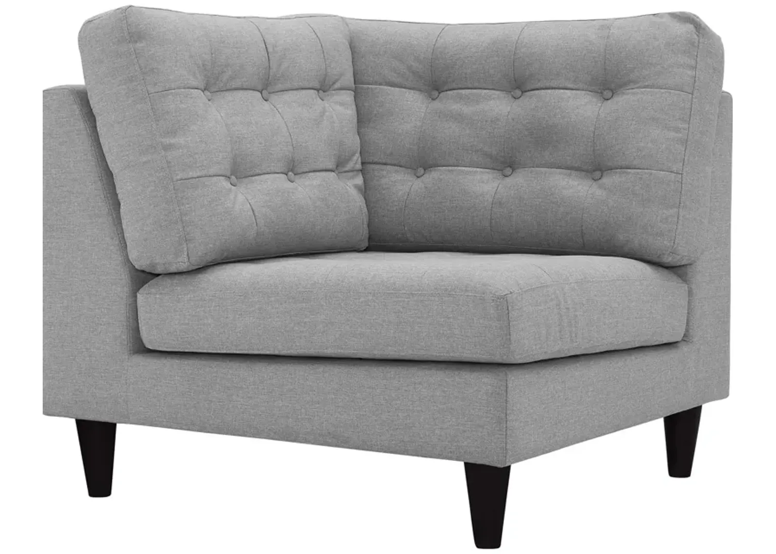 Empress Upholstered Fabric Corner Sofa