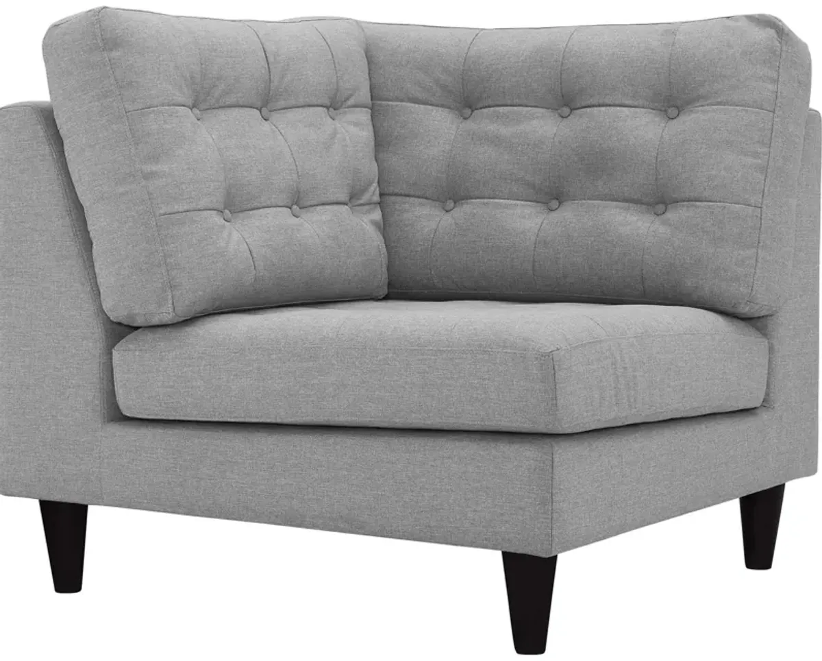 Empress Upholstered Fabric Corner Sofa