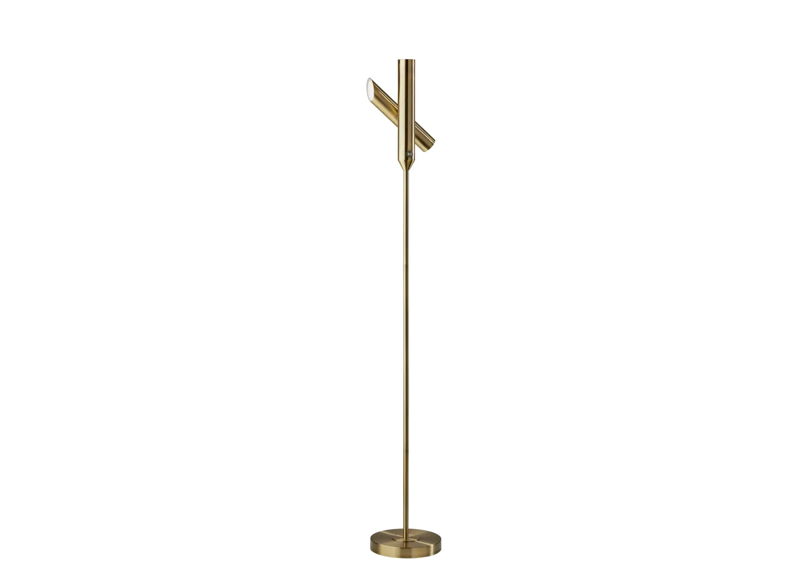 Vega Torchiere- Antique Brass