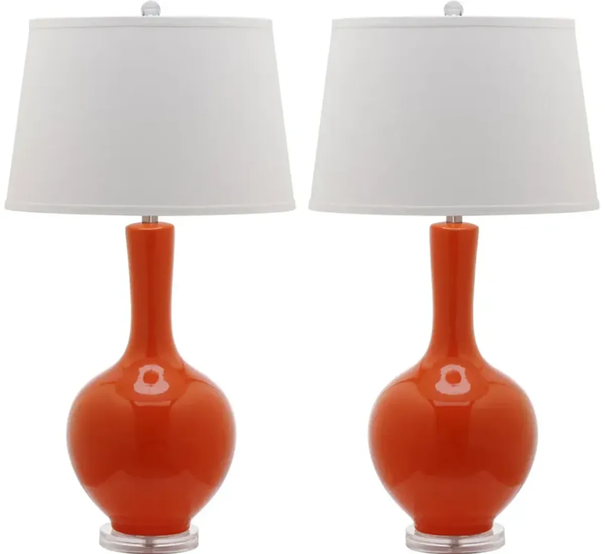 Blanche 32-Inch H Gourd Lamp - Set of 2