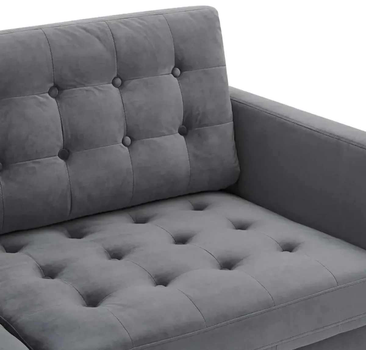 Exalt Tufted Performance Velvet Sofa