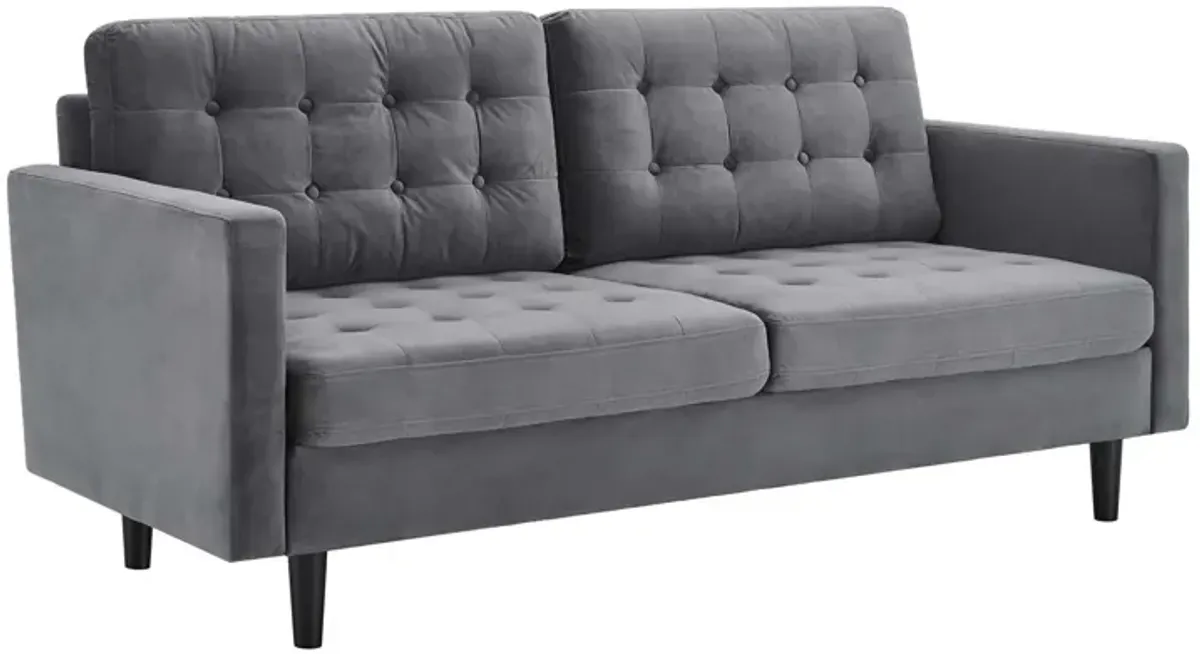 Exalt Tufted Performance Velvet Sofa