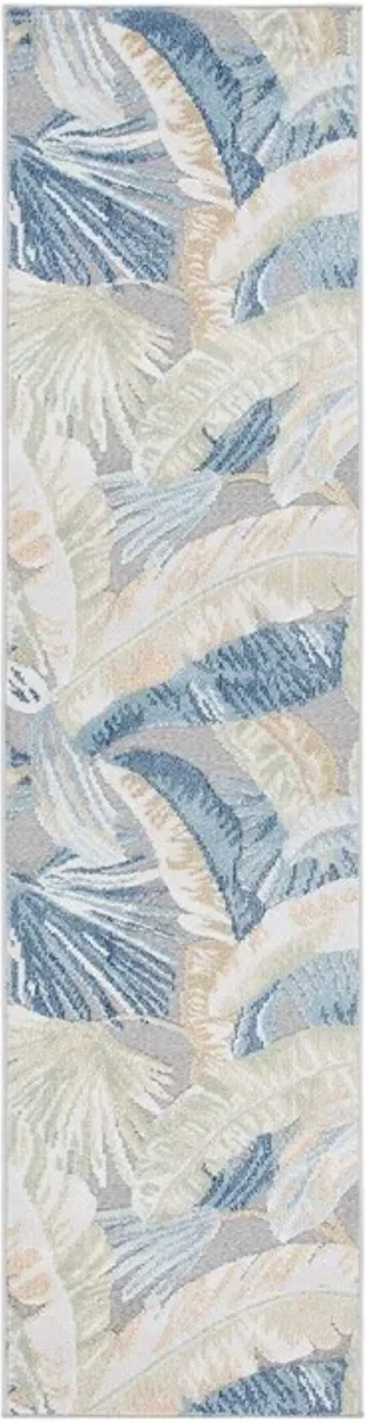 SARASOTA 106 Blue  2'-3' X 9' Runner Rug