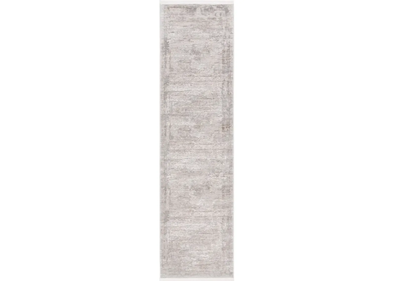 PLATINUM 540 Grey 2'-2' X 8' Runner Rug