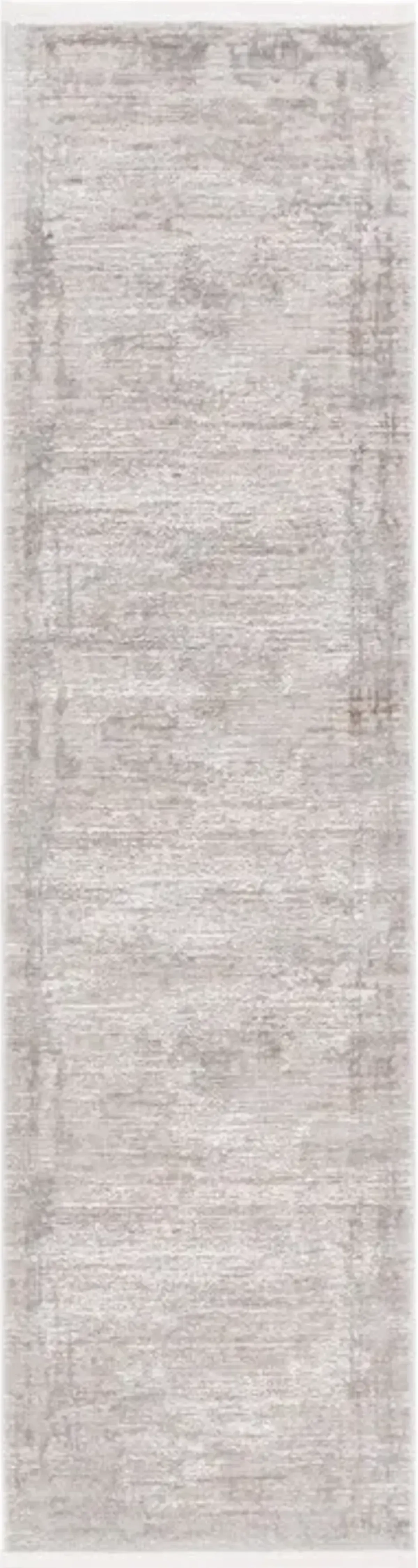 PLATINUM 540 Grey 2'-2' X 8' Runner Rug