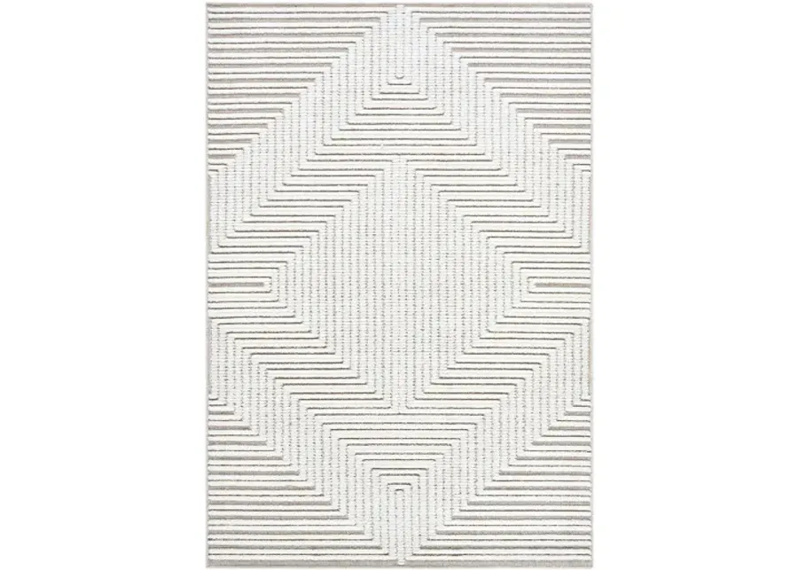 Lyna LYA-2336 7'10" x 10'1" Machine Woven Rug