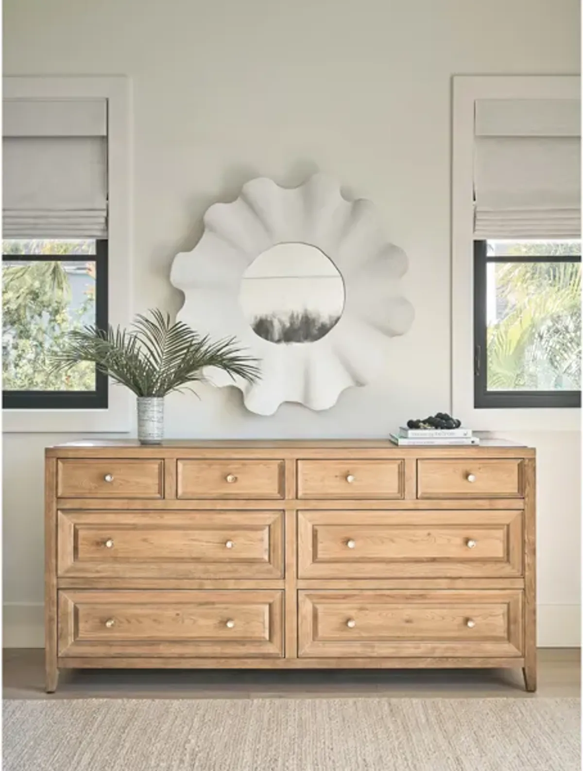 Scallop Mirror