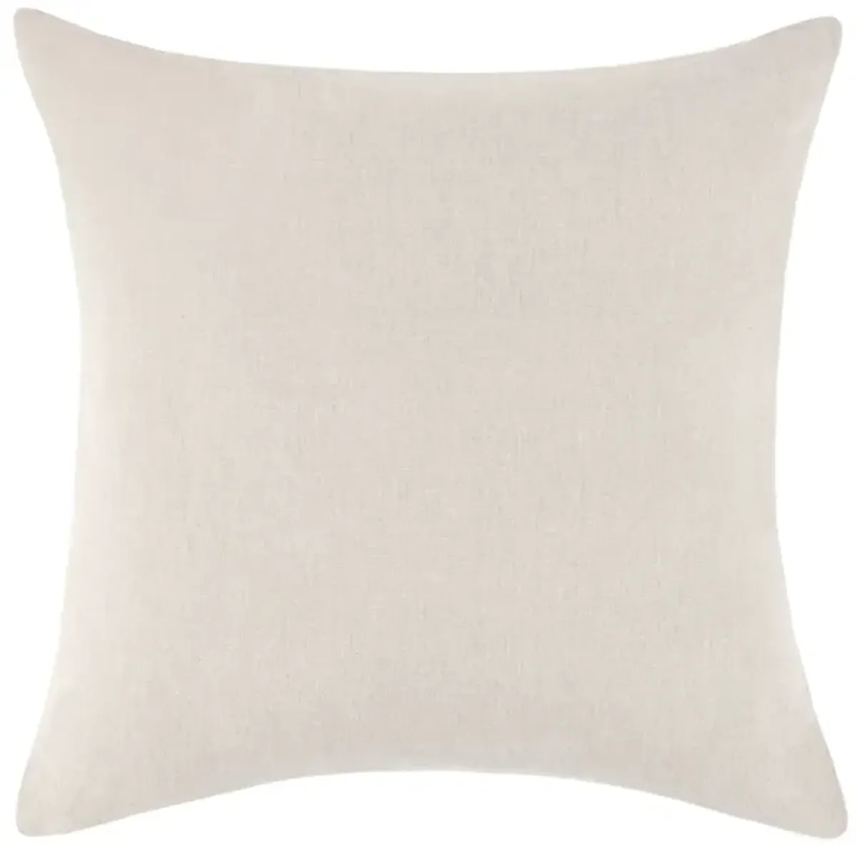 Marina 26" Cotton Linen Blend Throw Pillow, Beige