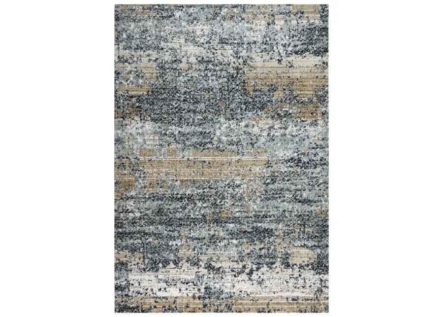 Elite Lt. Gray  Recycled Polyester 9'x12' Rectangle Rug