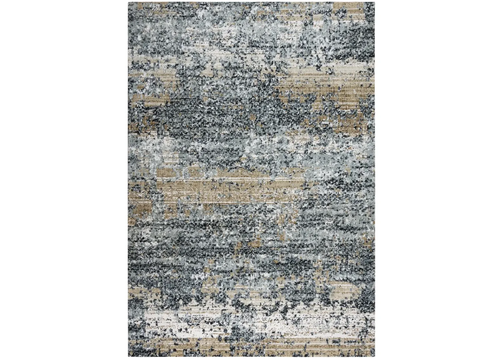 Elite Lt. Gray  Recycled Polyester 9'x12' Rectangle Rug